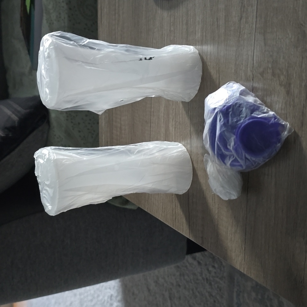 Tupperware salt & pepper shakers